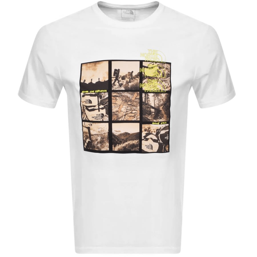 Alternative Image for ProductThe North Face Base Fall Logo T Shirt White1